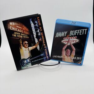 Jimmy Buffett Blu-ray DVD Lot Fin City Vegas 2011 Wrigley Field Live